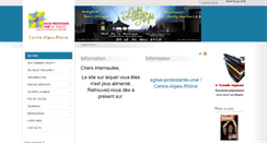 Desktop Screenshot of eglise-protestante-unie-car.org